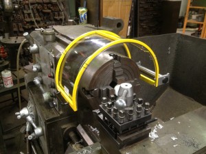 Centre Lathe Safety Guard